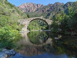 Le Pont Genois De Pianella Sur La Riviere De Porto Ota Corse Du Sud France Corse Du Sud Corse Corsica