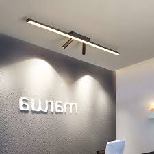 Spedizione, risparmio e sicurezza garantiti. Semplice Nero Moderno Led Plafoniere Per Camera Da Letto Soggiorno Corridoio Guardaroba Balcone Cucina Ac90 260v Lampada Da Soffitto Illuminazione Illuminazione Per Interni