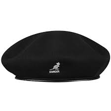 Monty Tropic Kangaroo Logo Beret Kangaroo Logo Beret Kangaroo Hat