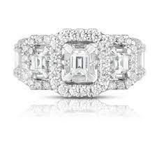 In this particular example, the james allen ring is roughly 40% less than the costco ring. 1 95 Ct T W Diamond Bridal Ring In 14k White Gold Sam S Club