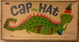 Rare Vintage 1965 Whitman Cap The Hat Board Game 20 00 Via Etsy Vintage Board Games Board Games Classic Board Games
