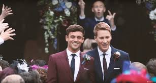 Getty images) the couple married in 2017 at bovey castle, near plymouth, devon, after getting engaged in october 2015. Tom Daley And Dustin Lance Black Donating Wedding Video Proceeds To Lgbt Charities Instinct Magazine