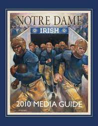 Watch live broadcast coverage of dickinson athletics events, produced by students in red devil sports network (rdsn). 2010 Notre Dame Football Media Guide By Chris Masters Issuu