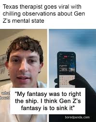 Texas therapist goes viral with chilling observations about Gen Z's mental  state (link in the comments)