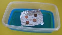 Cut foil into uniform sizes sheets. Easy Science Experiment Tin Foil Boats