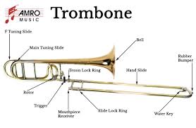 The trombone weighs about 1,3 to 2,8 kilos (3,0 to 6,1 lb). Trombone Rentals And Sales Amro Music Memphis