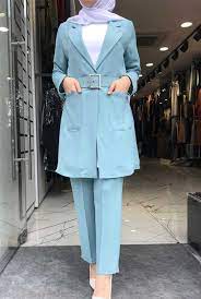 Gizemsmoda Tesettur Ceketli Takim Modelleri Moda Tesettur Giyim Moda Moda Stilleri Giyim