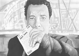 We hope we meet him in a restaurant someday, and he repeats the gesture. Artstation Tom Hanks Portrait Ivan Kozlov Ivan94s