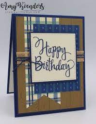 Birthdaybuzz.org can back you to acquire the latest information very nearly masculine birthday cards to make. Stampin Up Stylized Birthday For The Inkin Krew Blog Hop Masculine Cards Stampin Up Birthday Cards For Men Simple Birthday Cards