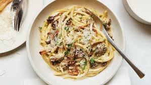 Creamy Pasta With Crispy Mushrooms Recipe Creamy Pasta Crispy Mushrooms Recipe How To Cook Pasta