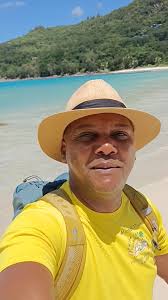 Anse Takamaka beach in Mahe island Seychelles