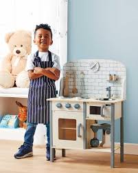 aldi is selling a toy wooden kitchen
