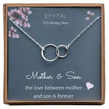 efytal mother son necklace sterling