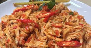 Resep Ayam Suwir Pedas Manis Resep Ayam Suwir Resep Ayam Ide Makanan