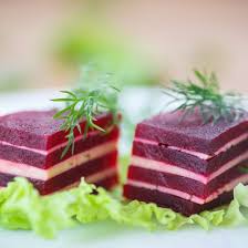 Terrine De Chevre Et Betteraves Recette Betterave Recette Recette Mille Feuille