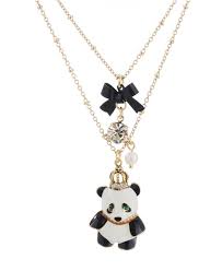 Betsey Johnson Panda Necklace 3 Betsey Johnson Betsy Johnson Purses Betsey Johnson Necklace
