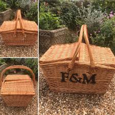 After snow escapes the castle, the queen sends the huntsman to find her in the dark forest. Large Fortnum And Mason F M Wicker Picnic Basket Huntsman Hamper Ebay Wicker Picnic Basket Fortnum And Mason Picnic Basket