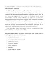 Masalah ini terjadi karena bushing atau bearing yang berada didalam kipas mengalami kerusakkan. Menyelenggara Dan Membaikpulih Ilp Labuan