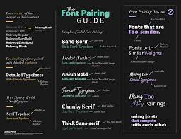 Font Pairing Guide Created By Lindsay Marsh Design Font Pairing Design Theory Learning Graphic Design