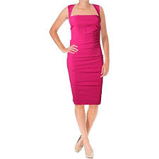 Nicole Miller Womens Felicity Ruched Prom Cocktail Dress Purple 10 Read More Reviews Of The Product By Visiting Cocktail Dress Prom Dresses Cocktail Dress