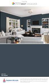 Pinterest & instagram scheduler, analytics & marketing tool. I Found This Color With Colorsnap Visualizer For Iphone By Sherwin Williams Sea Serpent Sw 7615 Paint Colors For Home Home Room Paint Colors