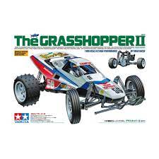 The chassis has a bathtub type of construction. Tamiya The Grasshopper Ii 2017 Kit 300058643