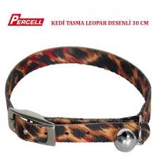 Percell Kedi Tasma Leopar Desenli 30 Cm Leopar Kedi Kopek