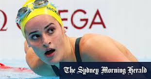 9:42am, jun 18 kaylee mckeown has overcome a bout of nerves to win the 200m backstroke at the olympic. V8xsk1xq9d1yam