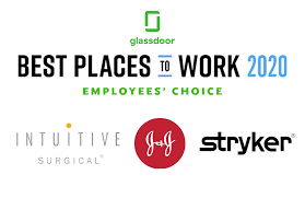 Use of the dei best places to work for disability inclusion name is an exclusive benefit for the companies that scored an 80 or above on the dei. Employees Say Intuitive Surgical J J Stryker Best Places To Work In 2020 Medical Design And Outsourcing