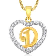 Download 290+ royalty free alphabet d letters sketch vector images. Buy Valentine Gifts Meenaz Gold Plated D Letter Alphabet Heart Pendant Locket With Chain In Ame At Amazon In