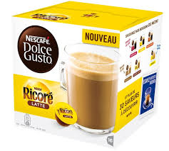 Buy any 3 & get free uk delivery. Nescafe Dolce Gusto Pods Ricore Latte X 16 Coffee Pods