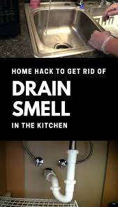 We built a new house in april of 2016 and a short time after moving in the kitchen sink developed a musty water smell (taste too) coming directly from the faucet the first few seconds after being. Home Hack To Get Rid Of Drain Smell In The Kitchen Ncleaningtips Com