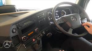 How To Operate Mercedes Benz Actros Controls Switches Youtube