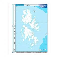 Mapa Rivadavia Islas Malvinas Politico N 3 Block De 40 Mapas Mis Utiles