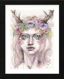 Free & Wild (Wood Nymph) (Framed)