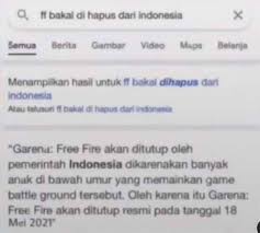 Jika berita ff dihapus tanggal 18 juli 2020 adalah hoax, maka kapan game free fire akan ditutup? Free Fire Akan Ditutup Tanggal 18 Mei 2021 Jangan Mudah Percaya Ini Faktanya