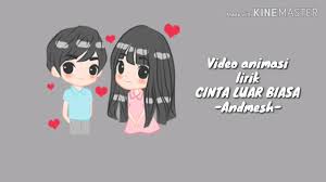 Pertama kalinya lagu tersebut dinyanyikan dalam genre pop. Story Wa Cinta Luar Biasa Andmesh Animasi Lirik Youtube