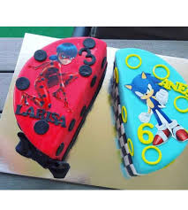 Dolci ricette torta sonic torte compleanno. Ladybug Sonic Motivtorte Mery Torten