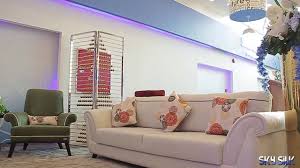 غرفة جلوس لون زيتي و بيج سكاي سلك Youtube