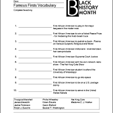 Federal government websites often end in.gov or.mil. Print Off These Black History Month Worksheets