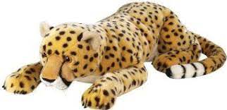Amazon Com Cuddlekins Cheetah 30 Plush Toys Games Giant Plush Plush Animals Animal Plush Toys