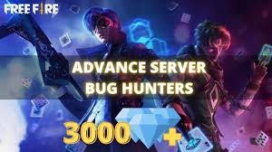 Thanks for watching the video and like the video in this video i show the advanced server is clossed. Free Fire Advance Server Free 3000 Diamond For Bug Hunters