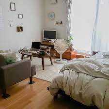 部屋全体 一人暮らし シンプルインテリア 1kでも諦めない ウォールナット などのインテリア実例 2018 07 28 16 41 33 roomclip ルームクリップ インテリア 1人暮らし インテリア インテリア シンプル