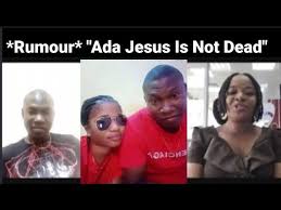 Newsonline nigeria reports that nigerian comedienne who became famous after accusing prophet odumeje of being fake, mercy cynthia ginikachukwu, also known as ada jesus is dead. Cmxvhqxngpqh8m