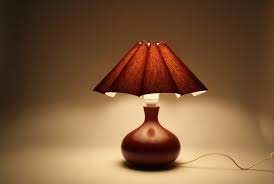 Get the best deal for ikea bedroom desk lamps from the largest online selection at ebay.com. Vintage Burgundy Red Ceramic Table Lamp With Pleated Lamp Etsy Red Table Lamp Lamp Table Lamp