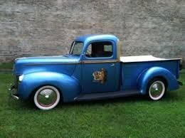 Image result for Light Blue 1940 Truck
