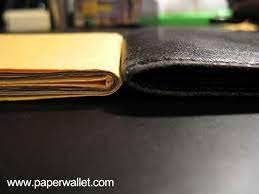 2) tape the three cards together with clear packing tape. Paper Wallet 8 Steps With Pictures Instructables