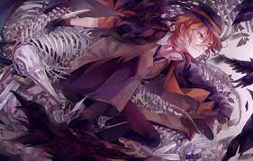 Enjoy our curated selection of 304 bungou stray dogs wallpapers and backgrounds. Wallpaper Anime Art Skeleton Guy Bungou Stray Dogs Images For Desktop Section Syonen Download