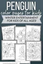 Penguin tiger dog haunted house easter bunny home sweet home. Free Printable Cute Penguin Coloring Pages For Kids