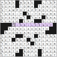 The saturday stumped puzzle has been renamed themeless saturday. Newsday Crossword Puzzle Answers Today
